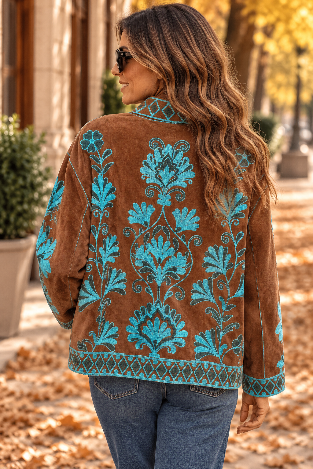 Chaqueta Turquesa