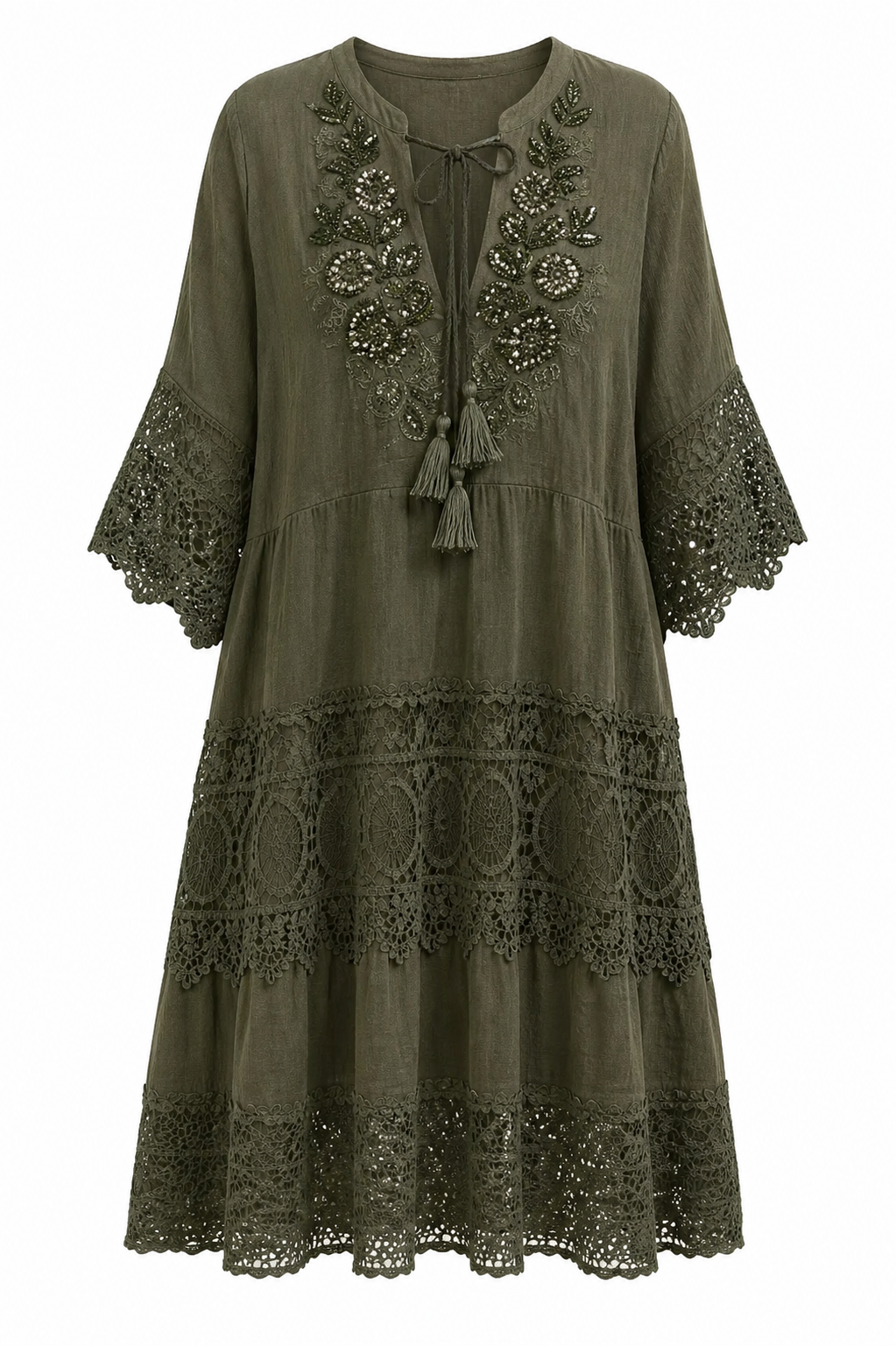 Vestido Corto Olivar