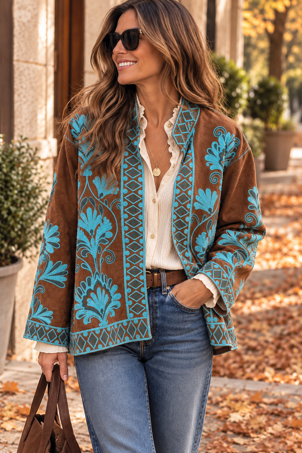 Chaqueta Turquesa