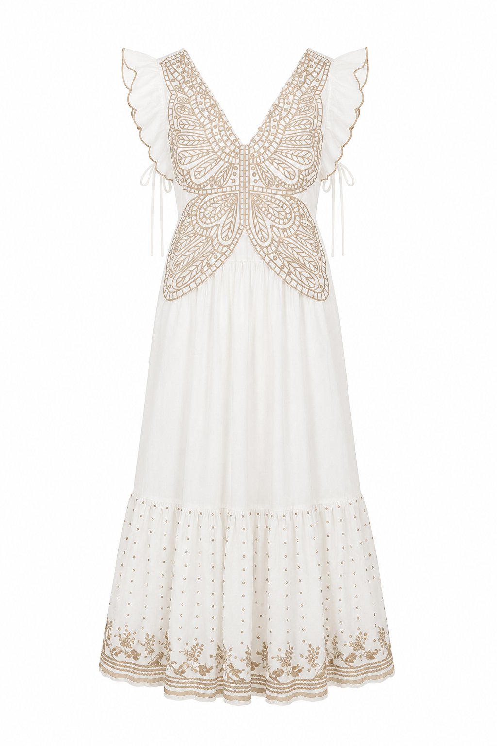 Vestido Favorecedor Mariposa