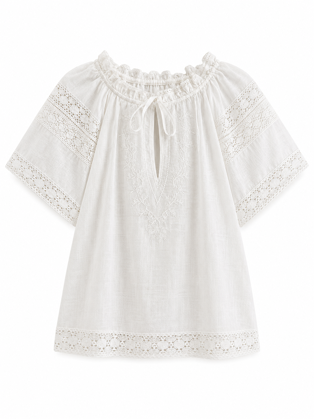 Blusa bordado a mano Ibiza