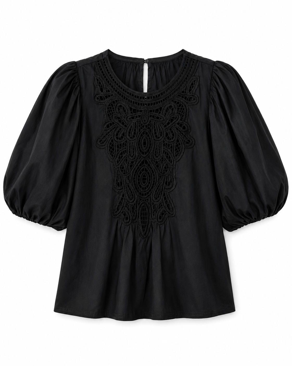 Blusa Guipur Buganvilla