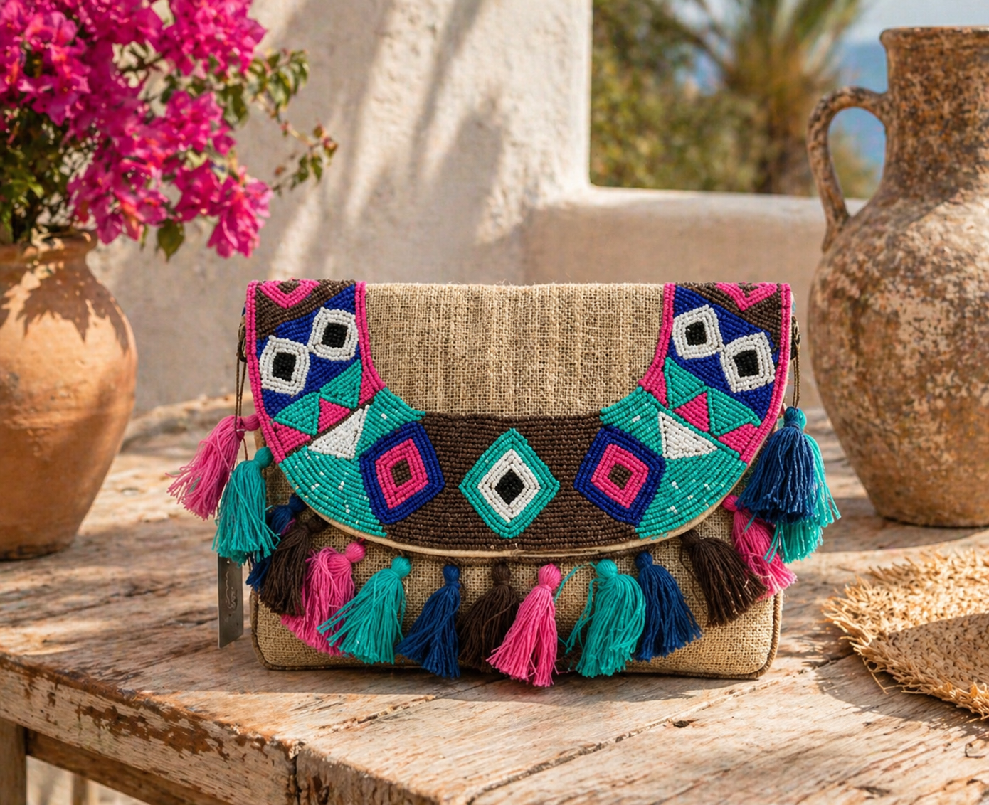 Clutch Tribal Bohème
