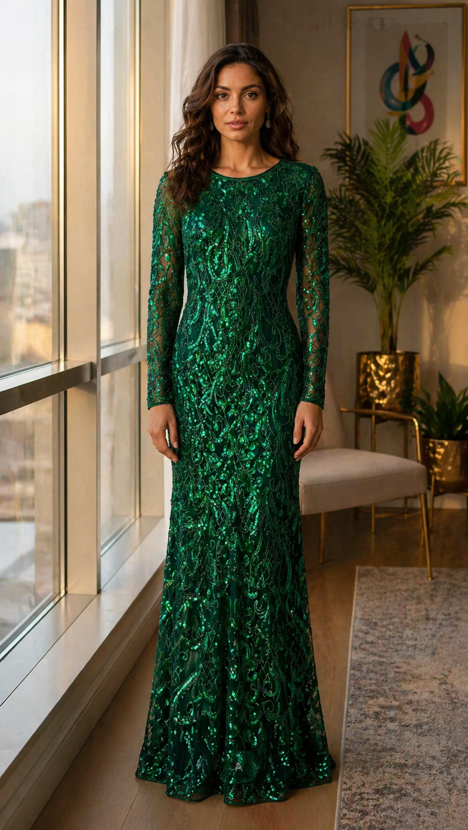 Vestido Esmeralda Verena