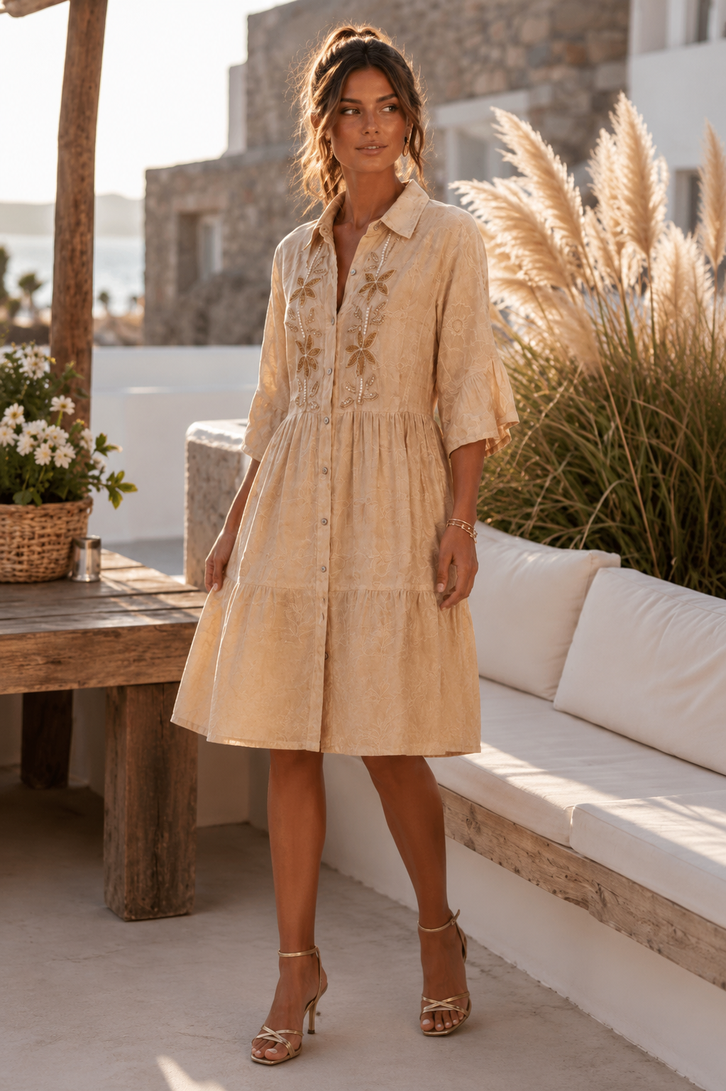 Vestido Corto Sereno