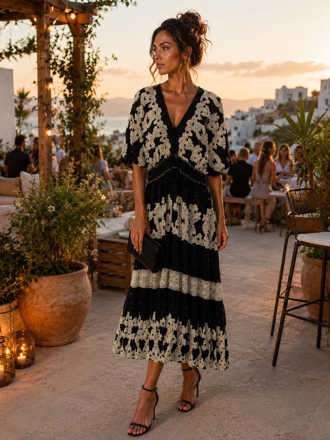 Vestido Sahara Negro