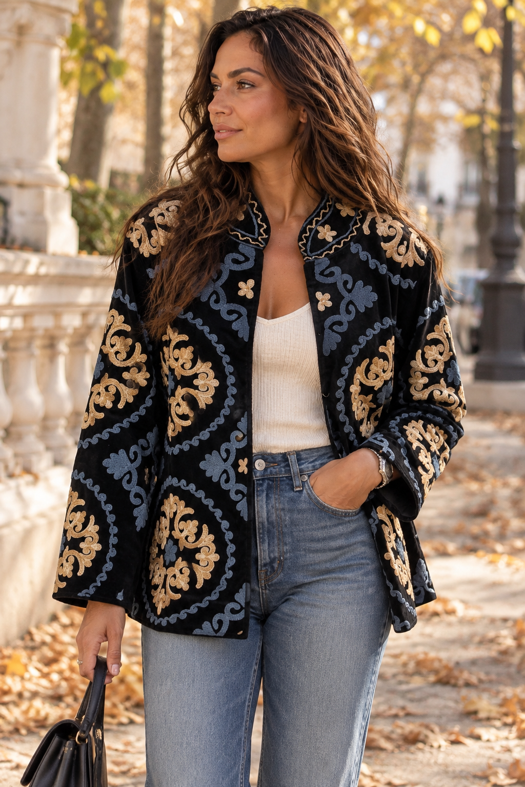 Chaqueta Damasco