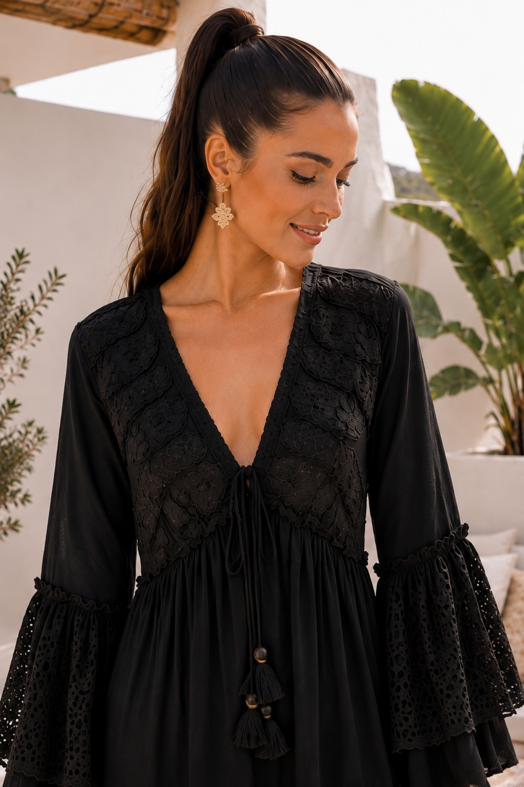 Vestido Formentera Negro