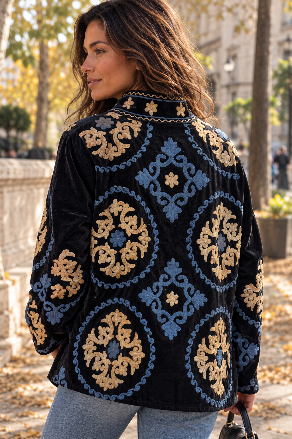 Chaqueta Damasco