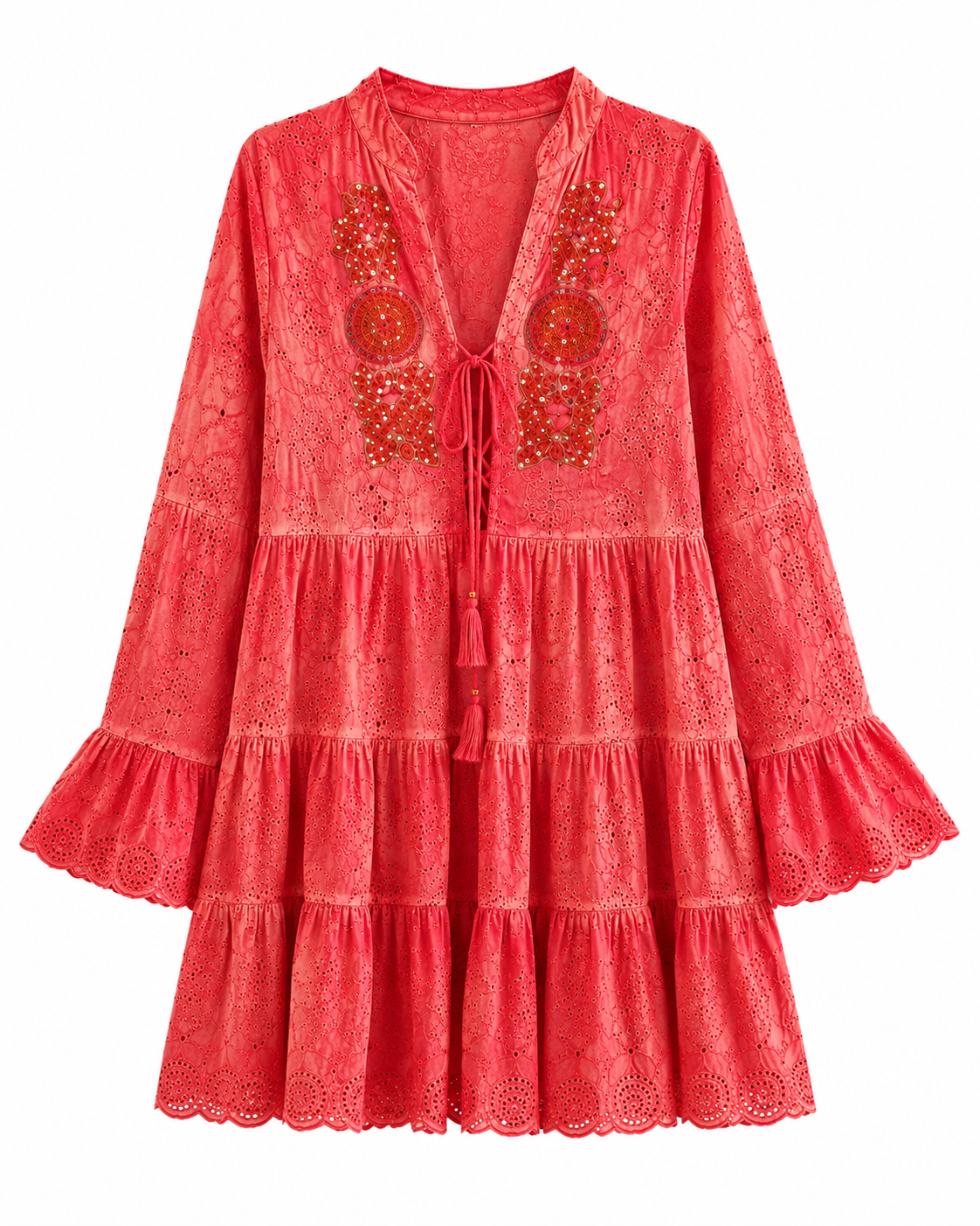 Vestido Carmín