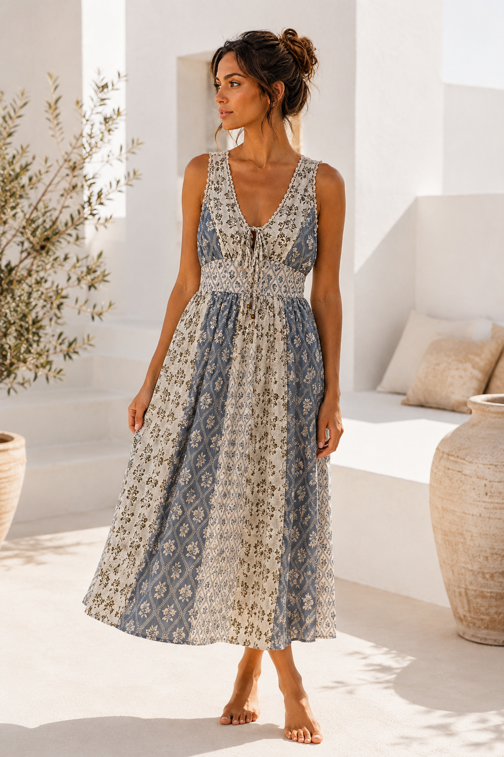 Vestido Santorini
