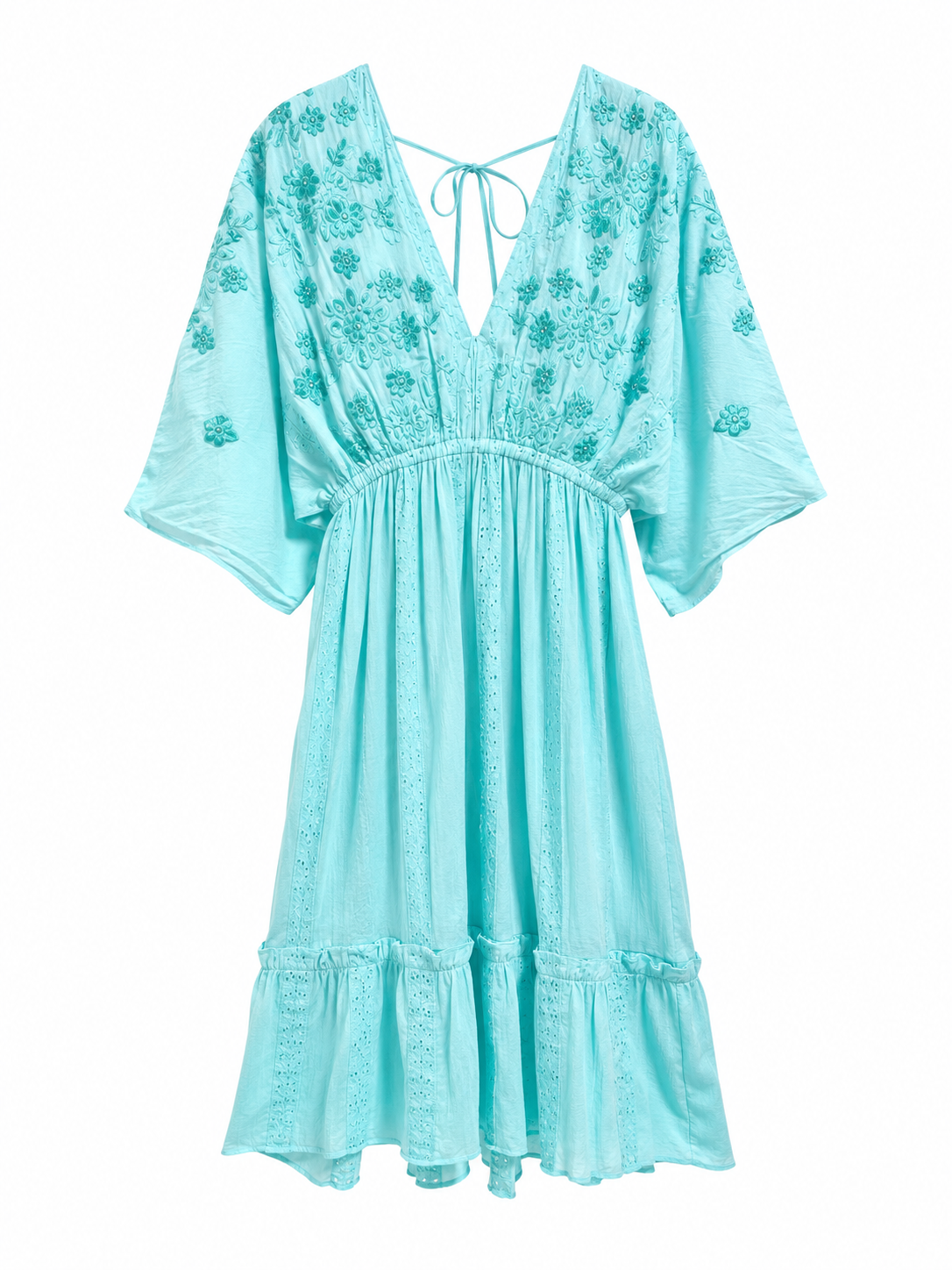 Vestido Corto Cala Turquesa
