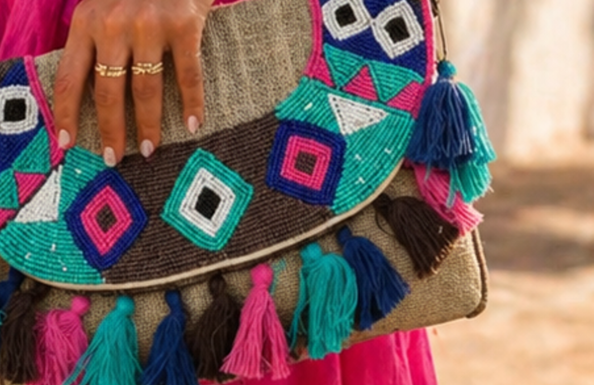 Clutch Tribal Bohème