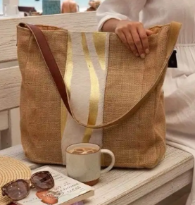 Bolso Tote Yute Marina