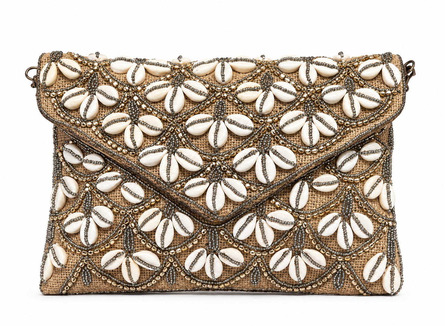 Clutch Conchas Cowrie