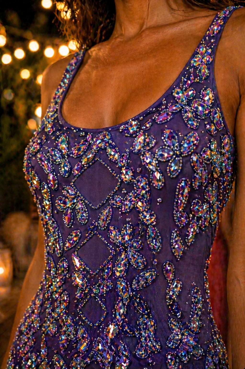 Vestido Iridiscente Lúcia