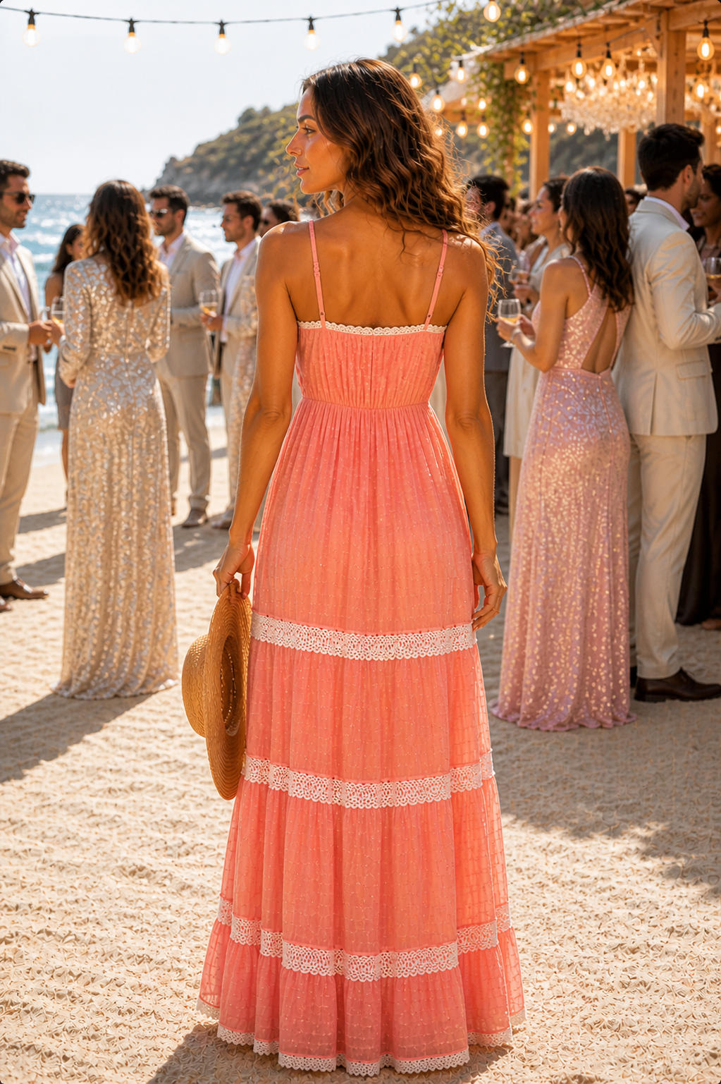 Vestido Largo Hibiscus
