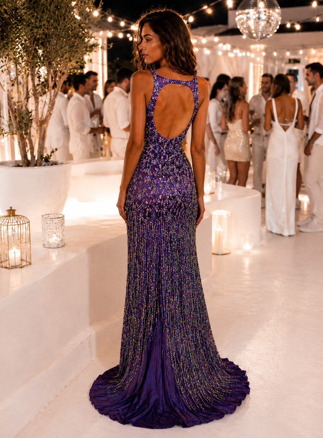 Vestido Iridiscente Lúcia